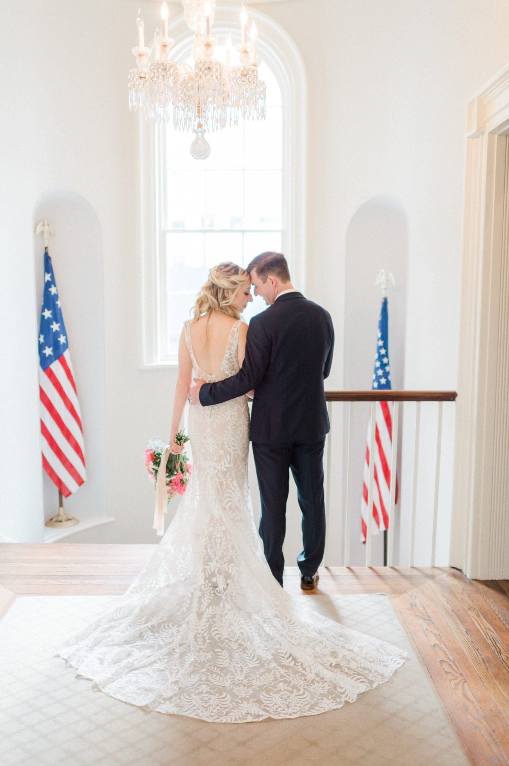 An Alfresco Courtyard Wedding Just Steps From the White House