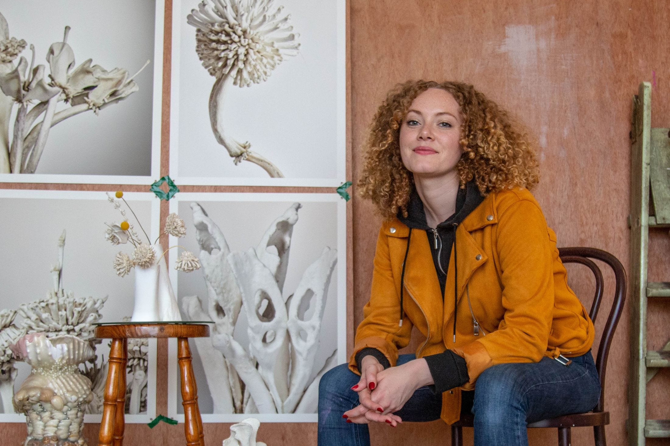 Emma Witter on why she turns discarded animal bones into intricate botanical sculptures