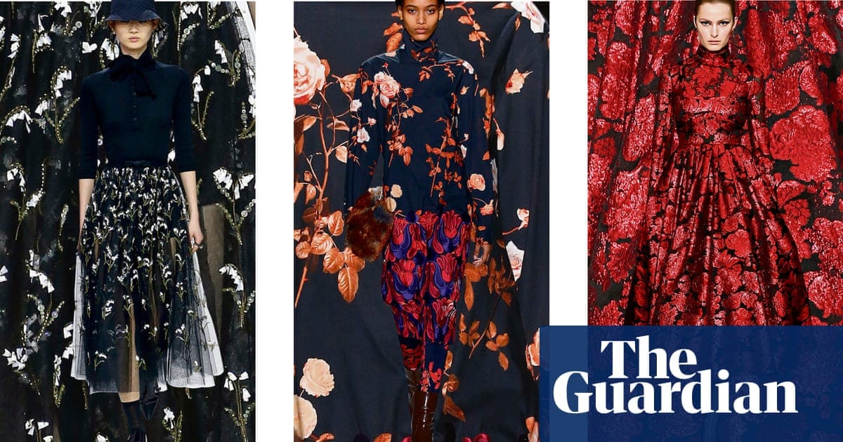Moody blooms: how dark florals became the new Breton stripe