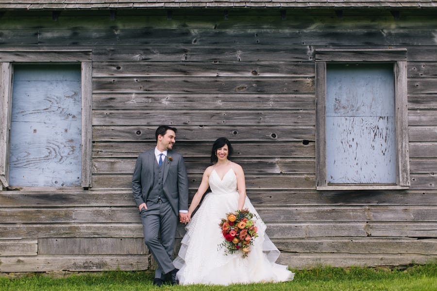 Could This October Gedney Farm Wedding Be Any Cuter?