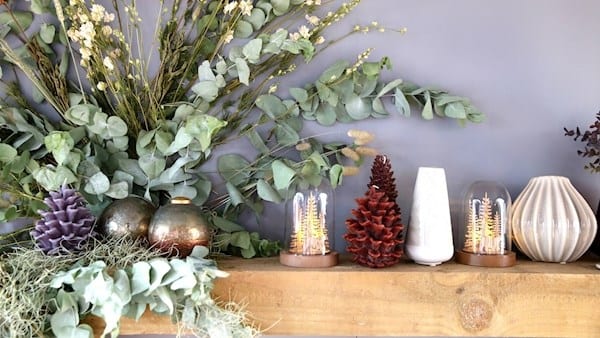 Bring Christmas cheer indoors: Foliage and garlands add showstopping sparkle