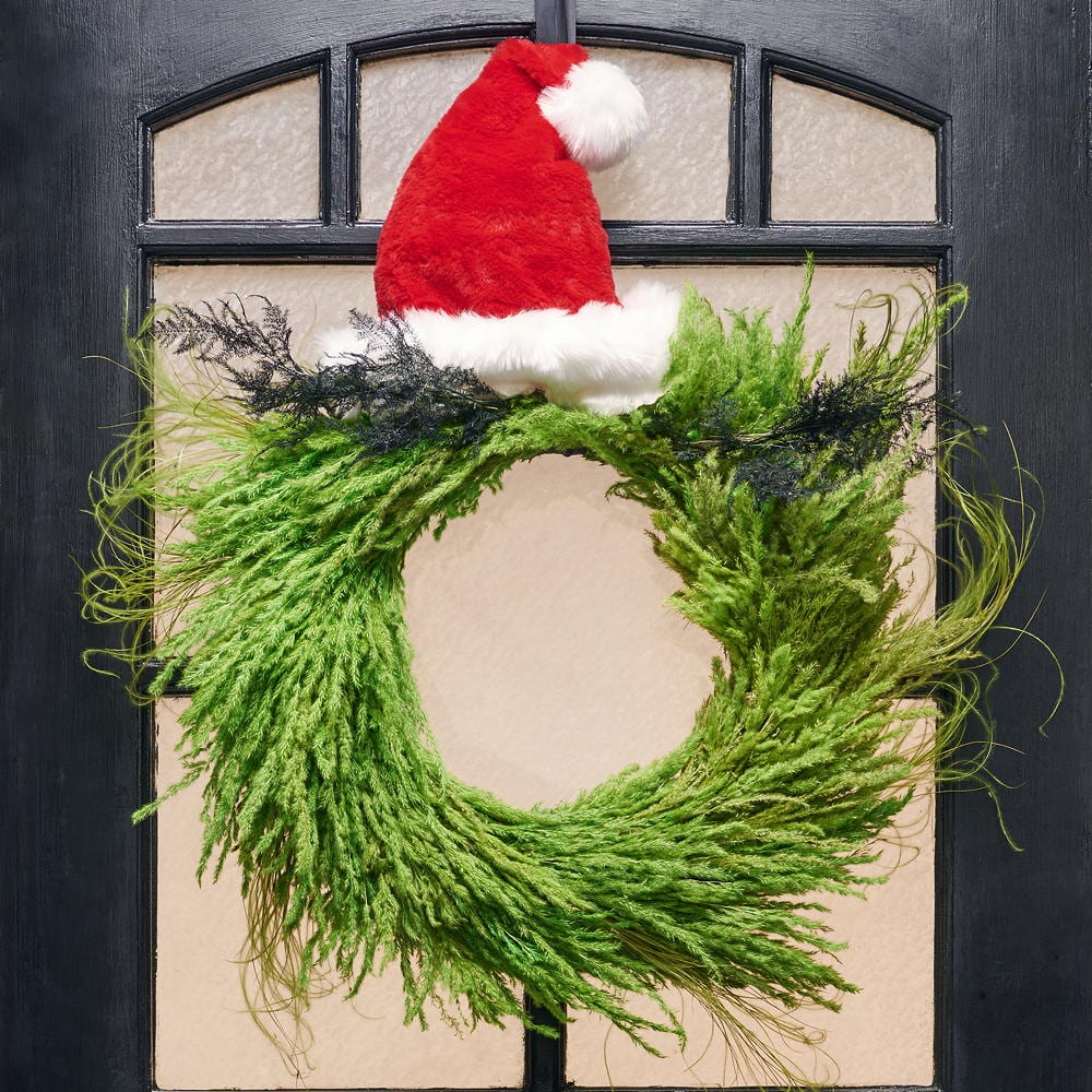 Can you guess which blockbuster films have inspired these Christmas wreaths?