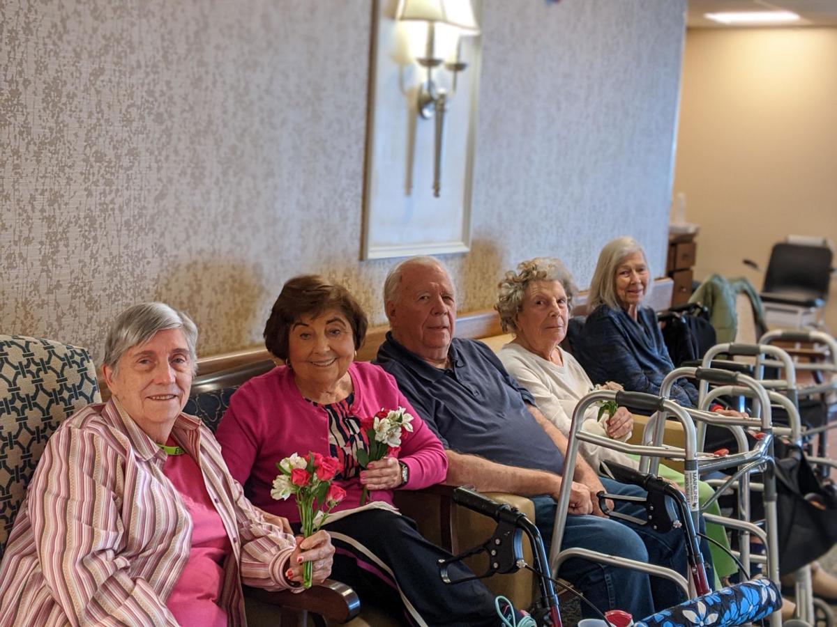 Local florist delivers 200 bouquets to Lansdale’s Elm Terrace Gardens