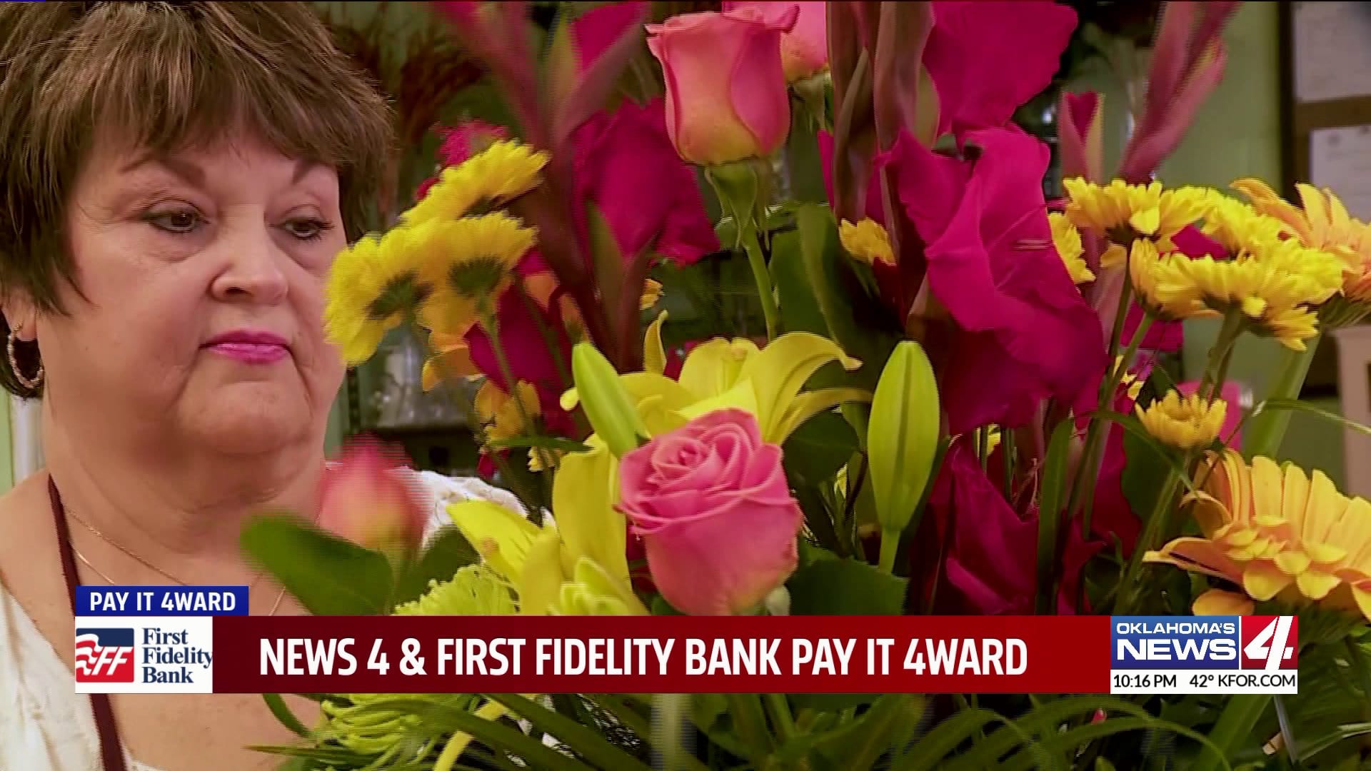Pay it 4ward: Moore woman pays it forward with a bouquet of caring