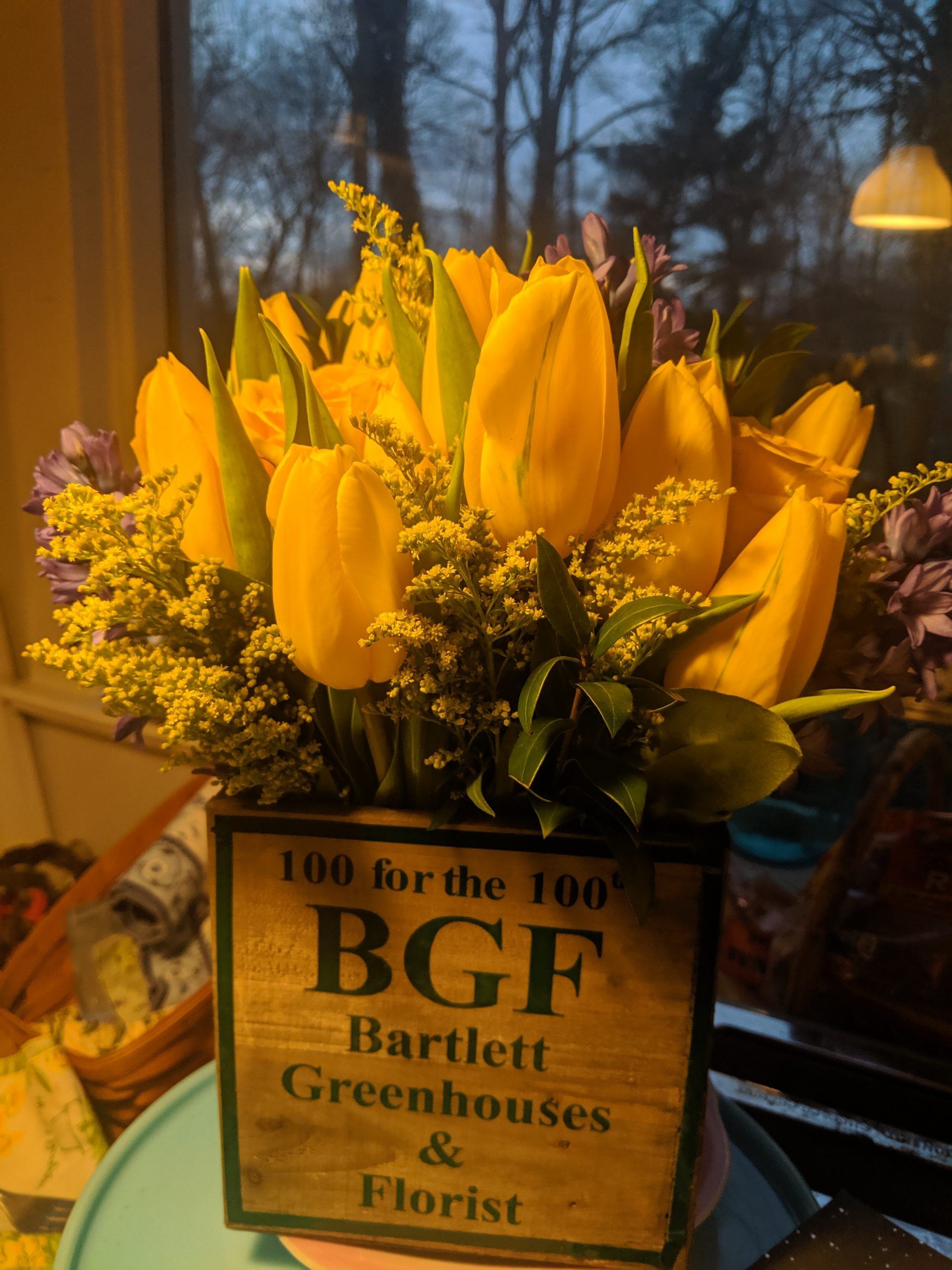 Sweet smelling thank you goes to 100 for florist’s centennial
