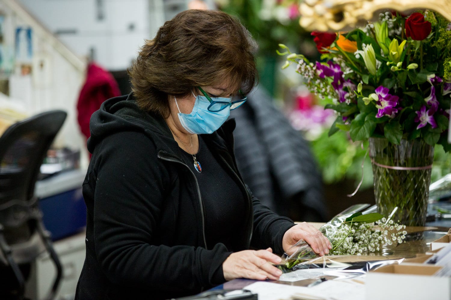 Flower shop among many businesses fighting to blossom