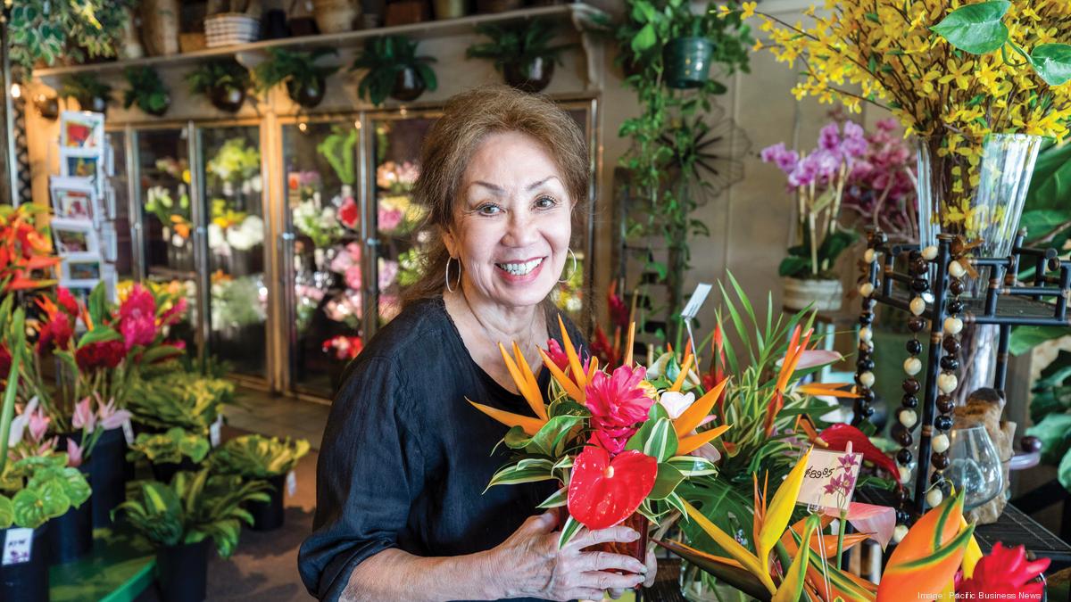 Tropical flower shop back in business