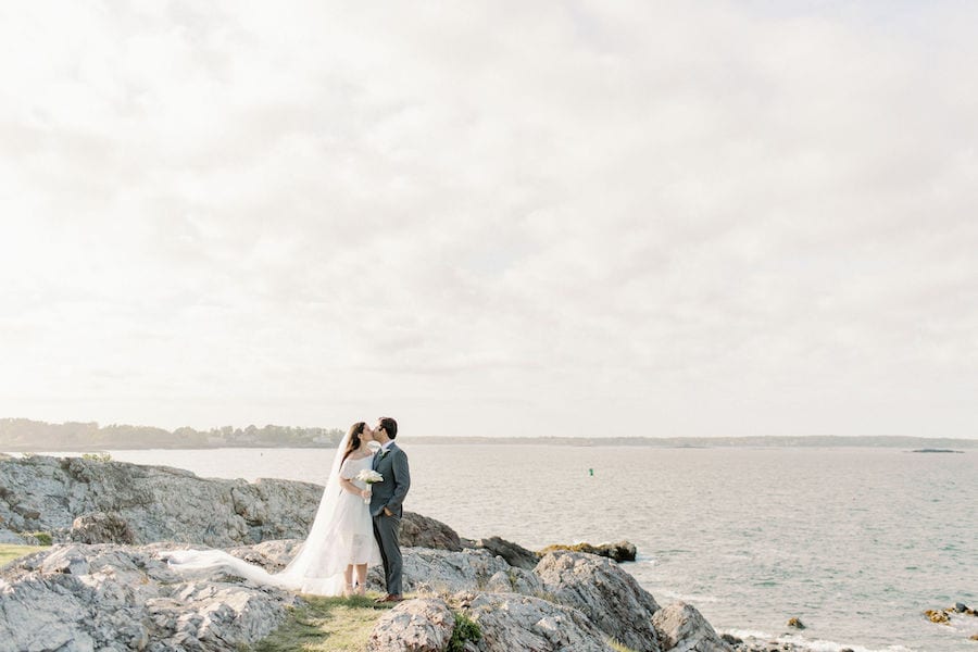 This Swampscott Micro Wedding Was So Chic You Wouldn’t Know It Was the Couple’s Plan B