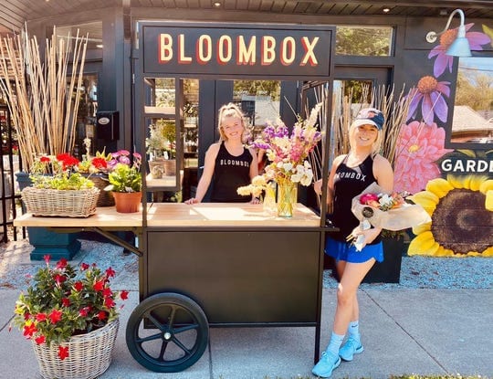 Welcome Mat: Ferndale florist hits the road with mobile flower cart