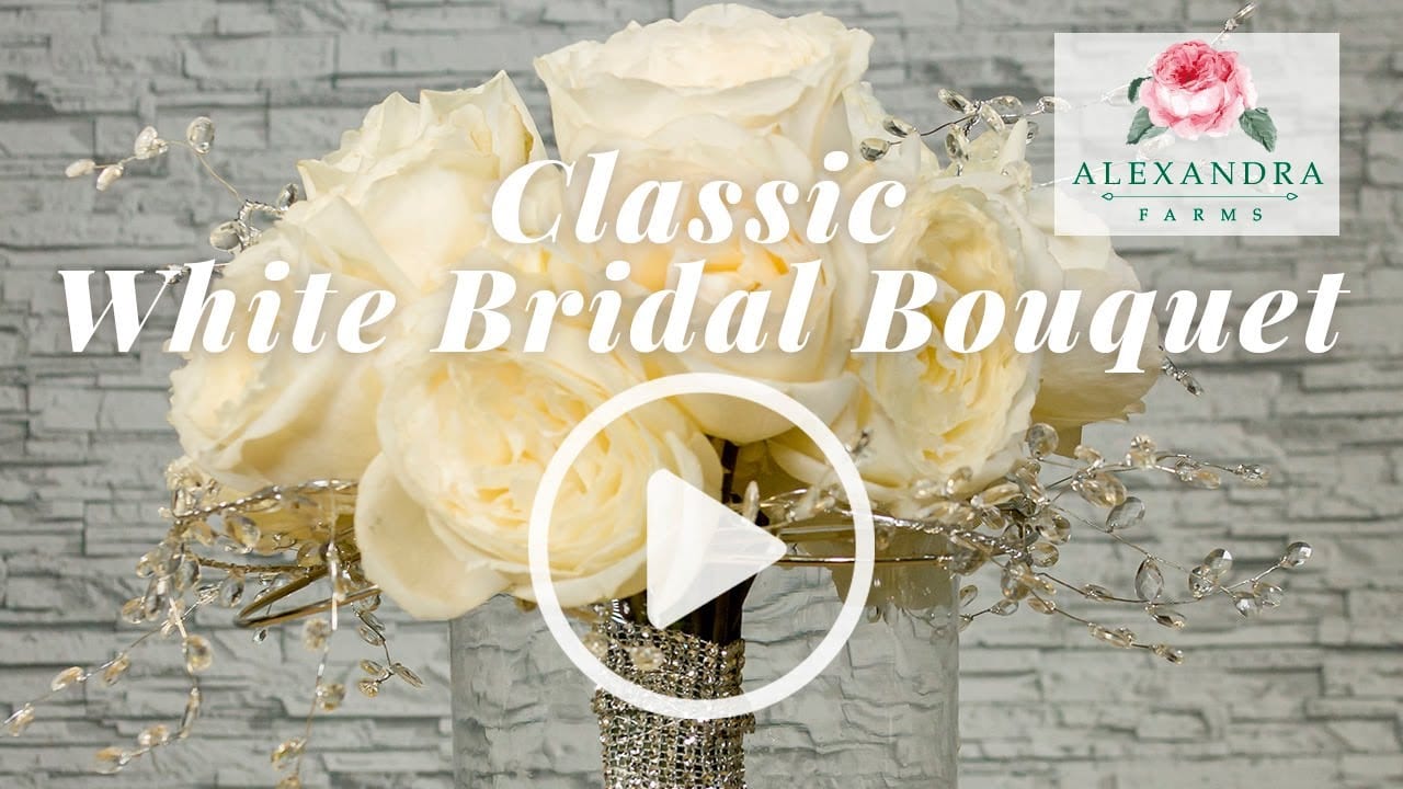 Classic White Bridal Bouquet