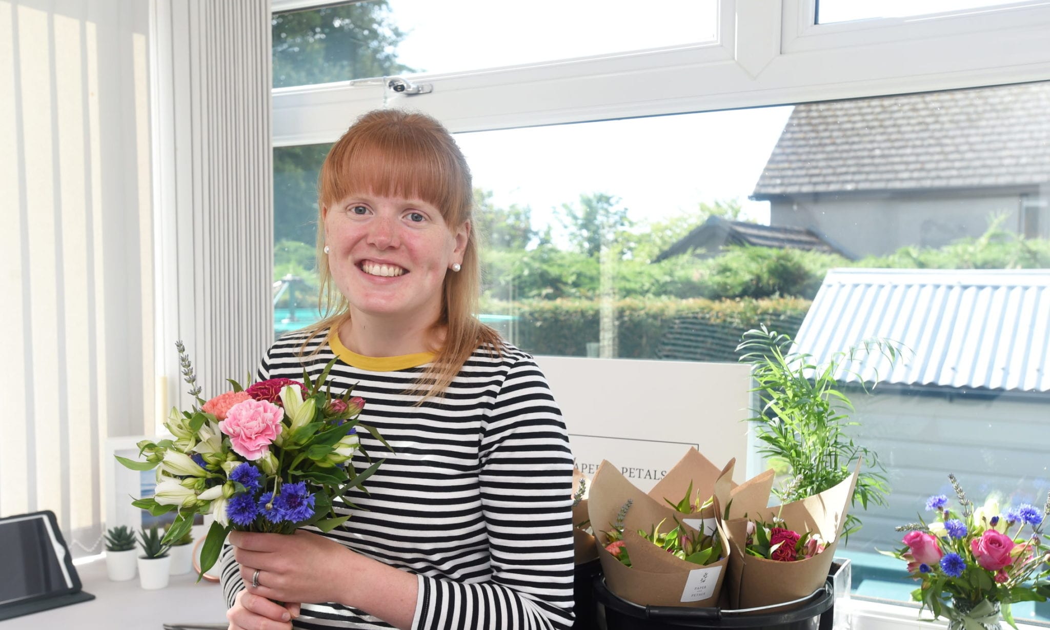 Aberdeenshire florist continues to blossom during lockdown after taking innovative approach