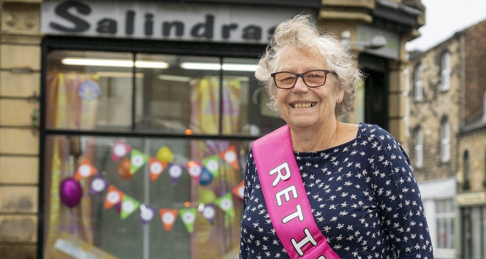 Heckmondwike florist Linda retires after nearly 50 years in the business
