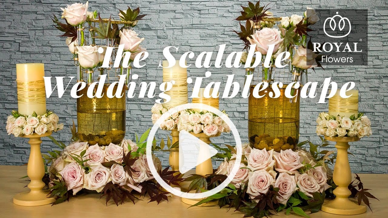 The Scalable Wedding Tablescape