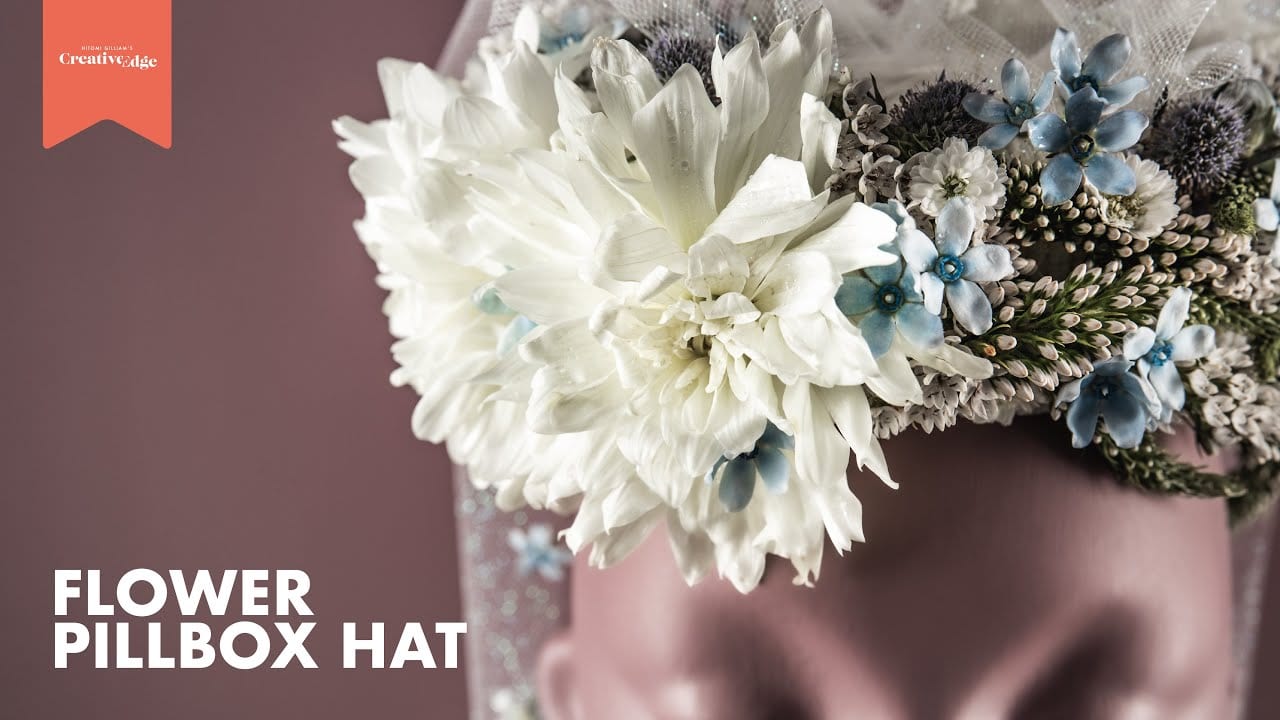 FLOWER PILLBOX HAT / Creative Edge Tutorials