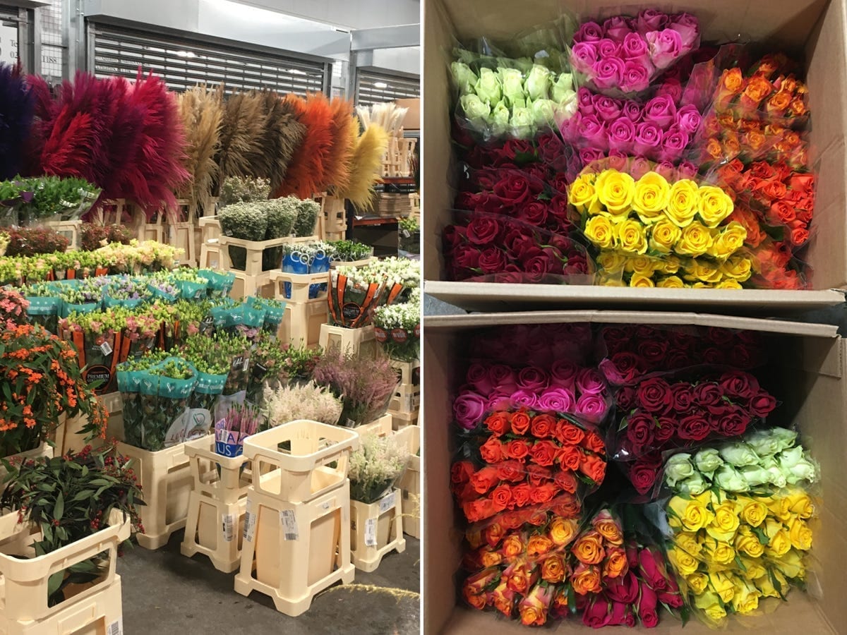 I visited London’s world-famous flower market, and it’s an Instagrammer’s dream