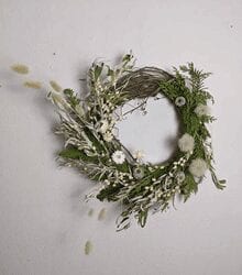 Earth Within Flowers to Host a Virtual DIY Wreath Weaving with Appetizers and Cocktails, on Sunday December 6th