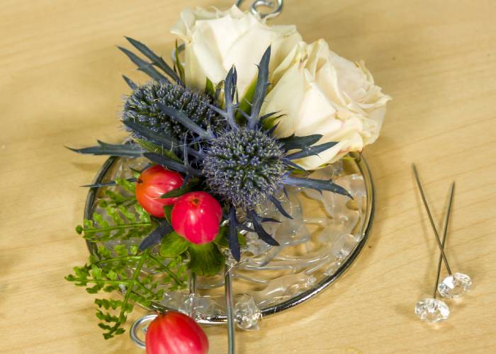 Transparent Ring Bouquet and Boutonniere