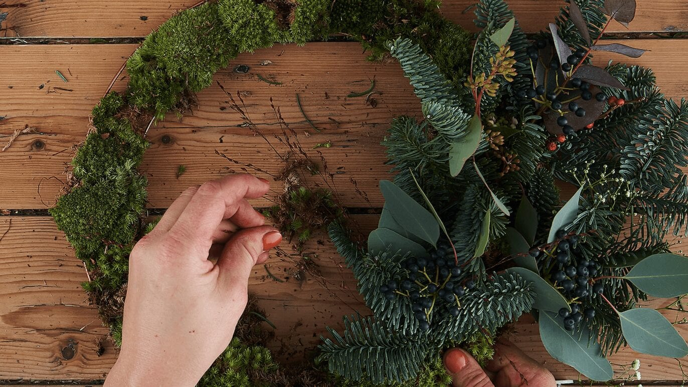 Bedazzling DIY Christmas wreath kits to have delivered in London