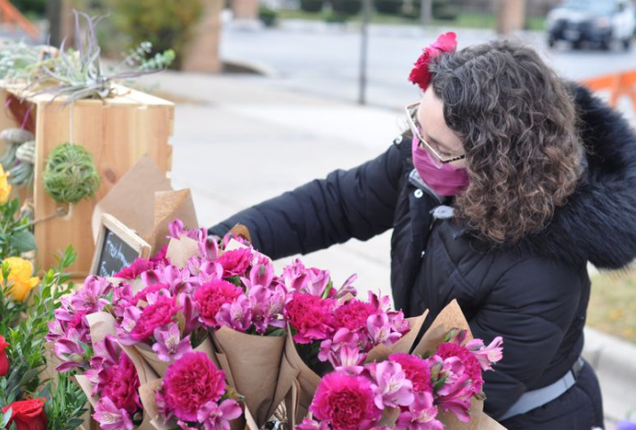 A startup florist worried the pandemic would kill her business; delivering surprise bouquets helped it thrive