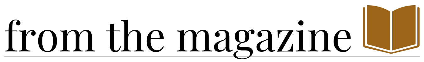 from the magazine from the magazine