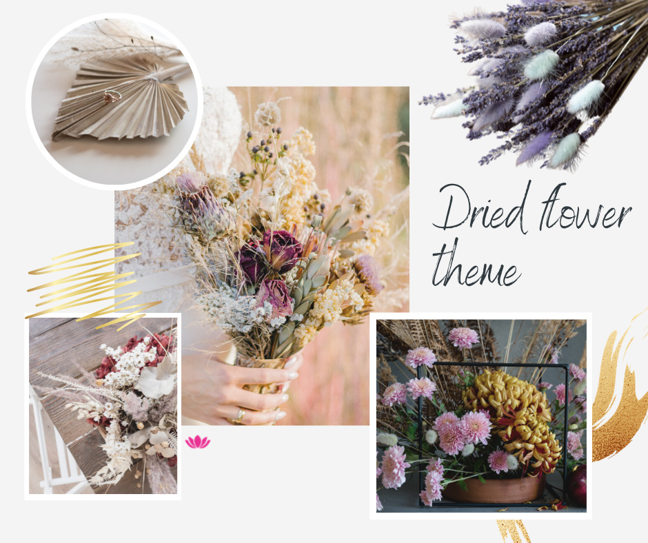 Wildflower Wedding Flower Moodboard