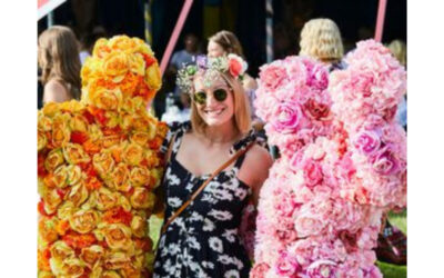 Power to the Flower People as Mannequins Bring Color to Shrewsbury