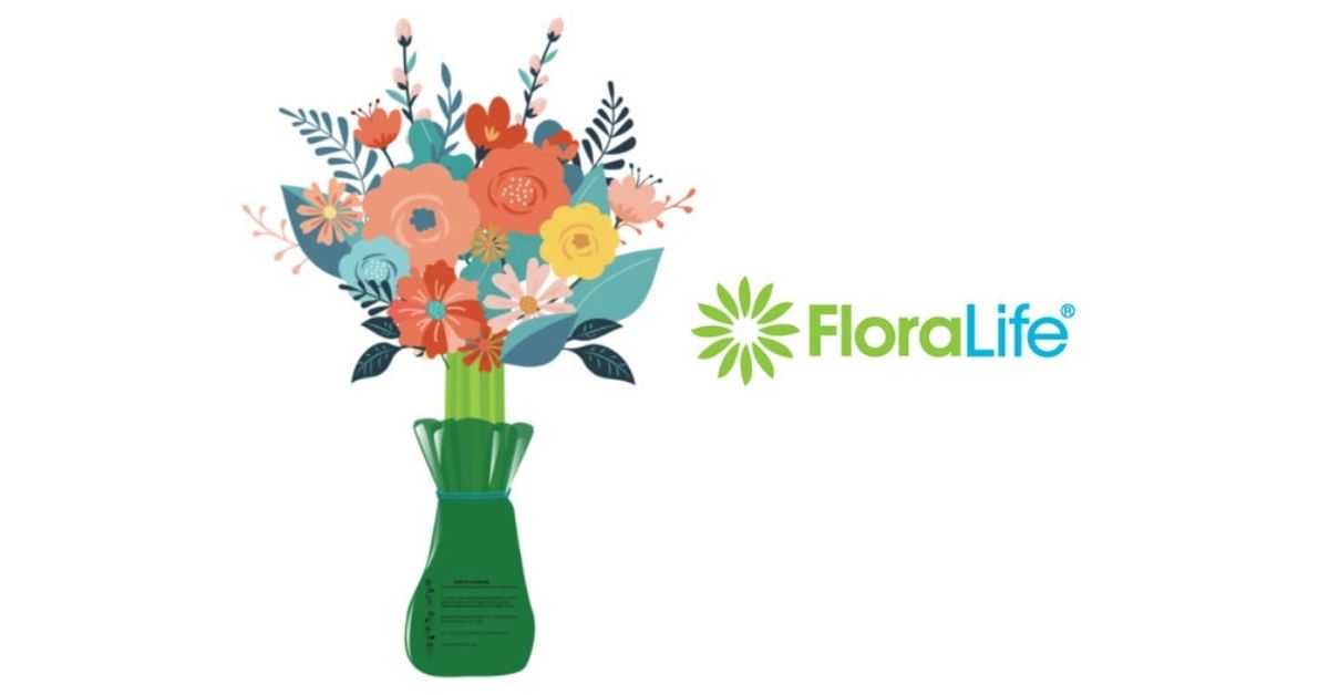 Introducing FloraLife Bouquet Wrap to Hydrate  Bouquets During Transport