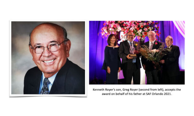Kenneth Royer, AAF, Receives Industry’s Highest Honor at SAF Orlando 2021