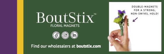 BoutStix Floral Magnets