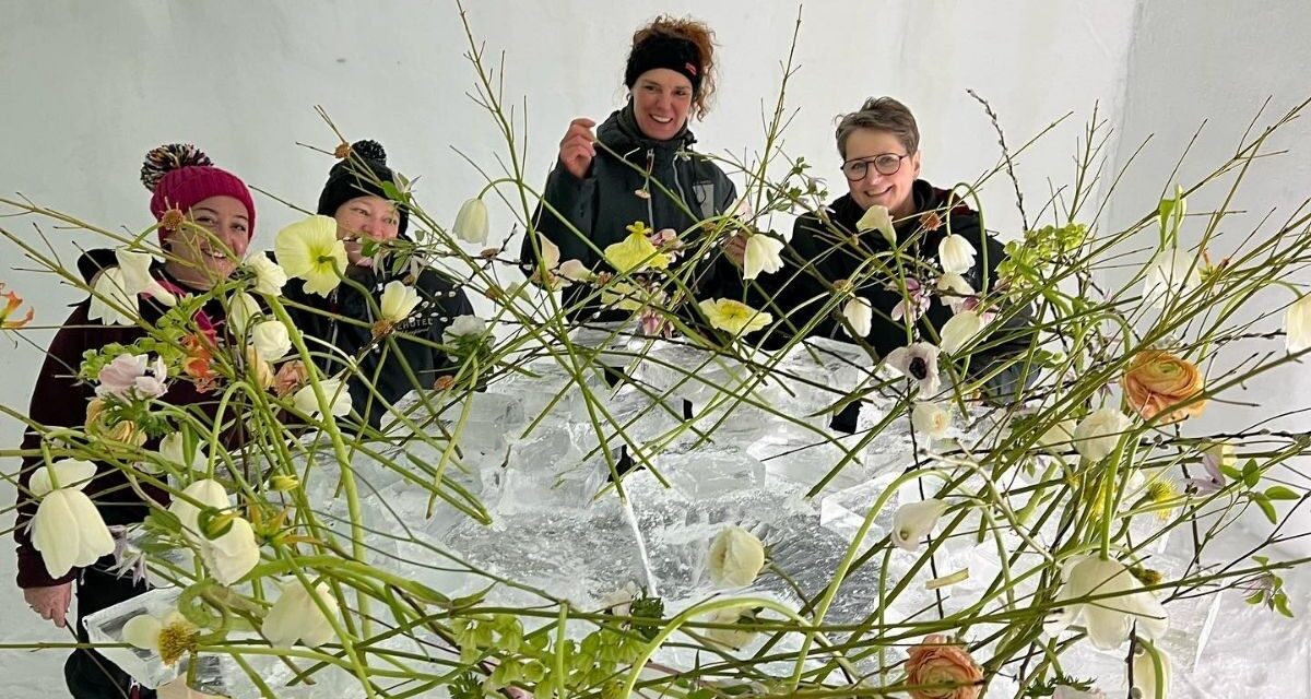 Recap from Floral Workshop at Icehotel in Sweden