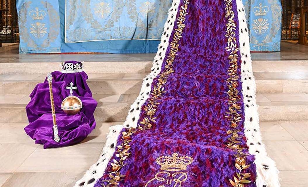 Floral Coronation Robe Unveiled Ahead of Salisbury Flower Festival
