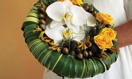 European-influenced Bridal Bouquet