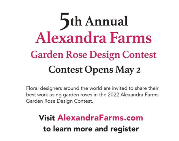Fifth Annual Alexandra Farms Garden Rose Design Contest