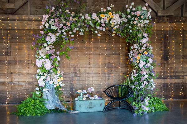 Garden Rose Nuptial Arch | Florists' Review