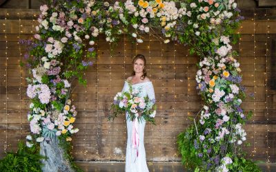 Garden Rose Nuptial Arch