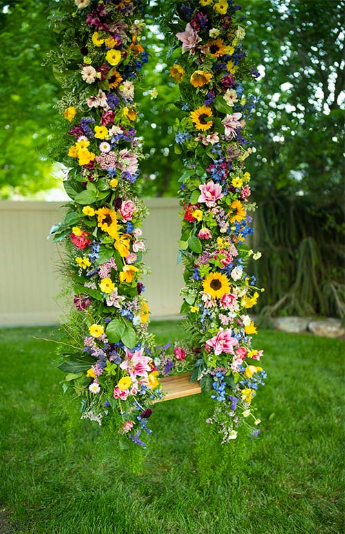 floral swing