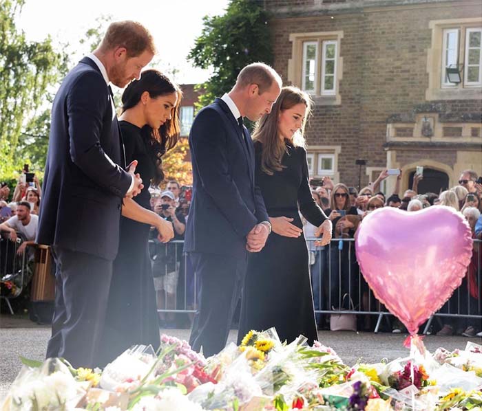 Floral Tributes and Symbolism for Remembering Queen Elizabeth II