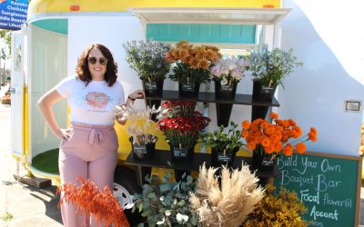 Panama City’s first mobile flower trailer blooms with build-your-own bouquet bar