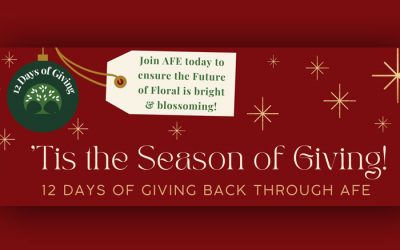 12 Days of Giving Back to the Floriculture Community