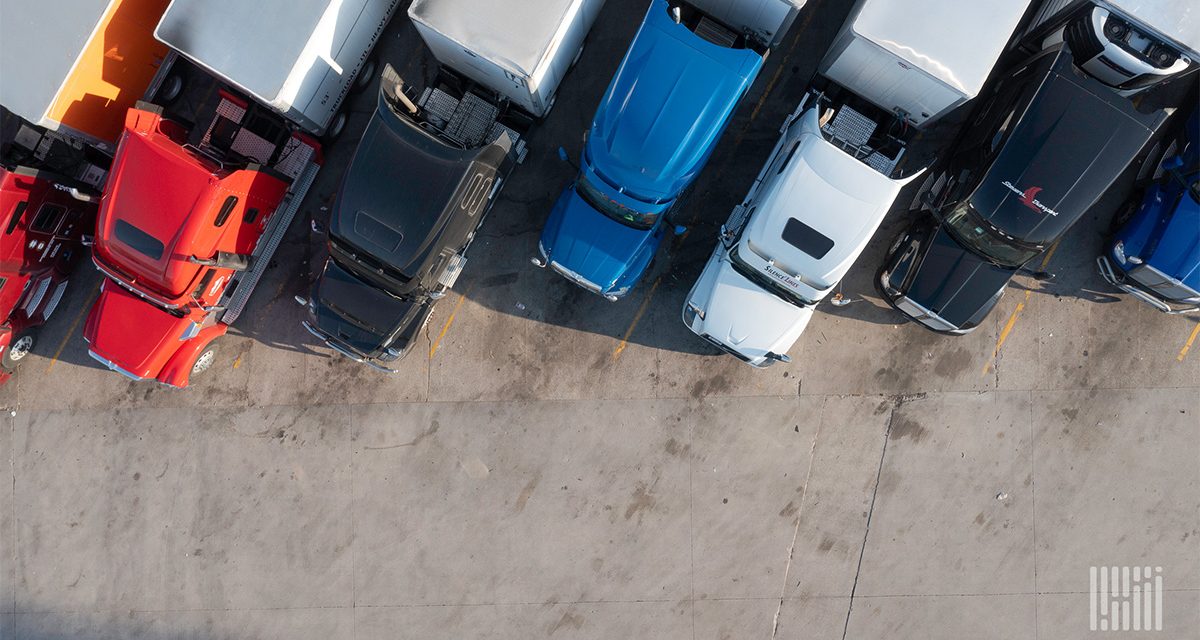 Truckload market loosens again as tender rejections touch new low
