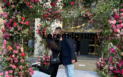 Lewis Miller’s Valentine Flower Flash Inspires New York Love