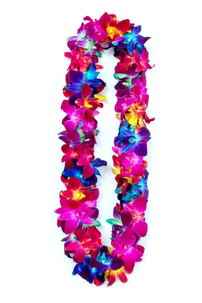 Why some college graduates wear Hawaiian leis