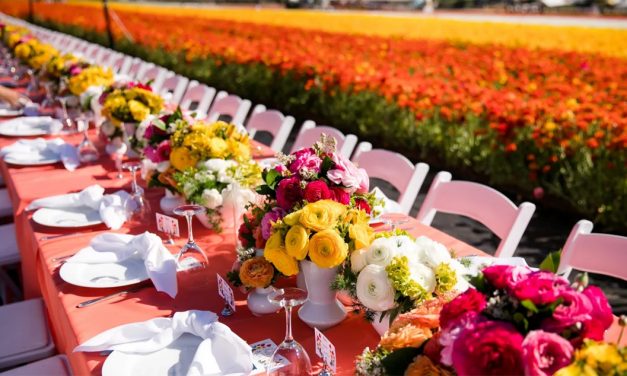 Certified American Grown’s Field to Vase Dinner Returns to The Flower Fields in California