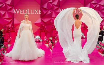 2023 Wedding Dress Trends with Bouquet Styles to Match