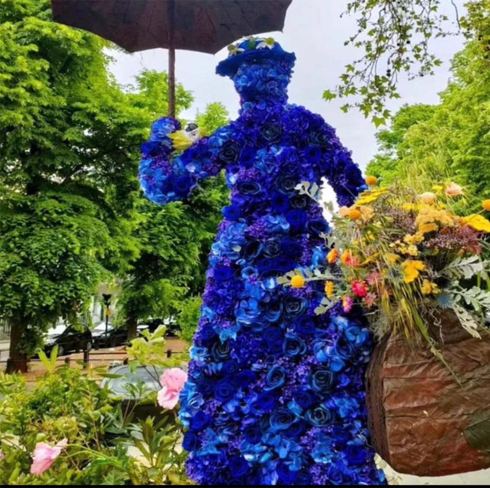 Mary poppins floral display