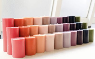 Sustainable Reuse of Wax into Curated Candles