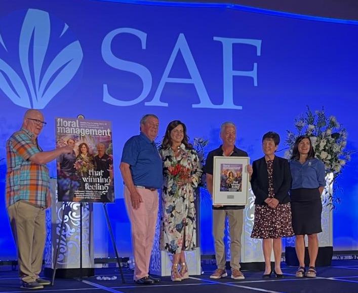 CalFlowers Wins The SAF Marketer of the Year Award