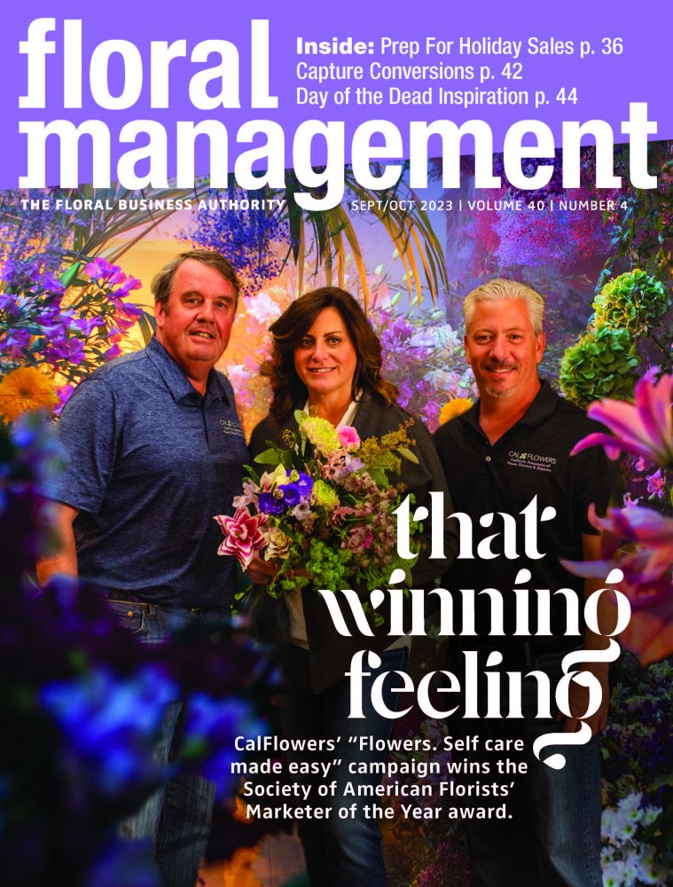 Sept-Oct23 floral management cover