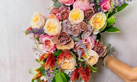 Hand-tied Cascade Bridal Bouquet
