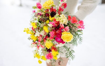 Rhythmic Spring Bridal Bouquet